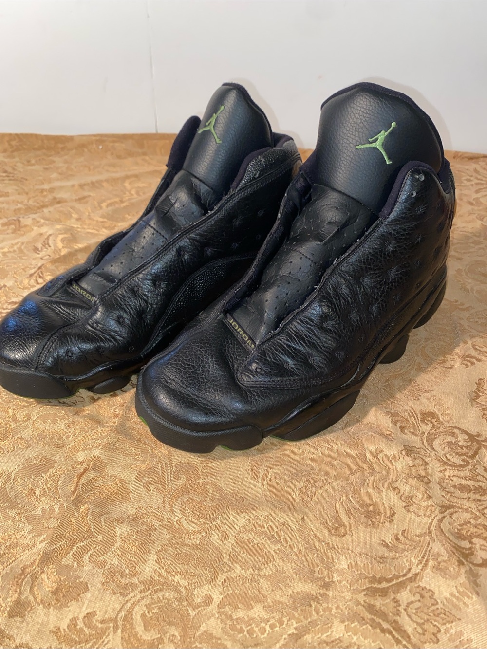Vintage Air Jordan Men’s Black with Lime Jumpman Accent - Project Shoe